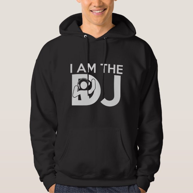 Ich bin der DJ Hoodie (Vorderseite)