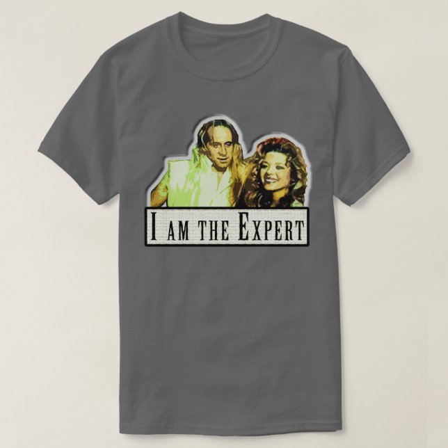 Ich bin der Experte T T-Shirt (Design vorne)