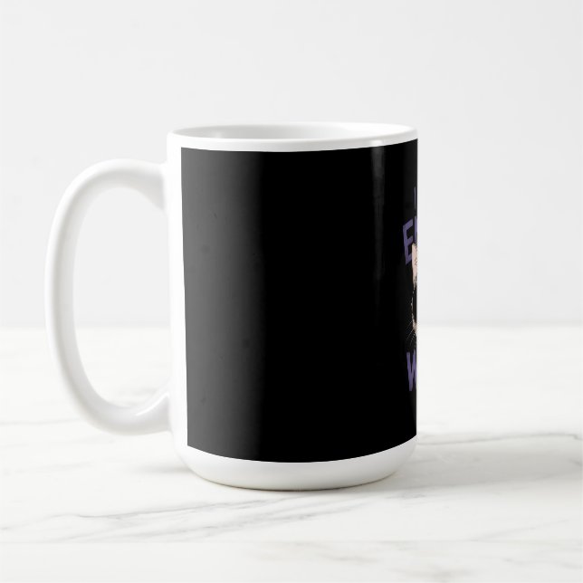 Ich bin der Feind innerhalb kühner Aussage für 202 Kaffeetasse (Links)
