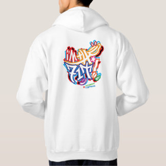 Ich bin der FIT Graffiti Multicolor Hoodie