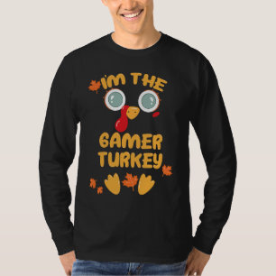 Ich bin der GAMER Truthahn Gesicht Cute passende T T-Shirt
