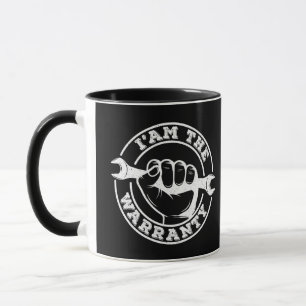 Ich bin der Garantie-Opa Mechanik-Ingenieur Vater Tasse