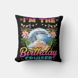 Ich bin der Geburtstags-Cruiser-Urlaub Kissen