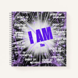 Ich bin der Geist Christi Spiral Notebook Notizbuch