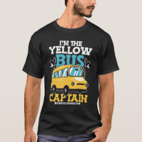 Ich bin der Gelbe Bus Captain Bus Driver Scho
