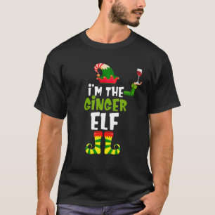 Ich bin der Ginger Elf Matching Family Wine Lover T-Shirt