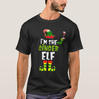 Ich bin der Ginger Elf Matching Family Wine Lover T-Shirt