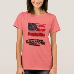 ICH BIN DER GOTT-ANGST KONSERVATIV T-Shirt