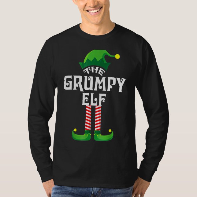 Ich bin der grauenhafte Elf Weihnachten für die Fa T-Shirt (Vorderseite)