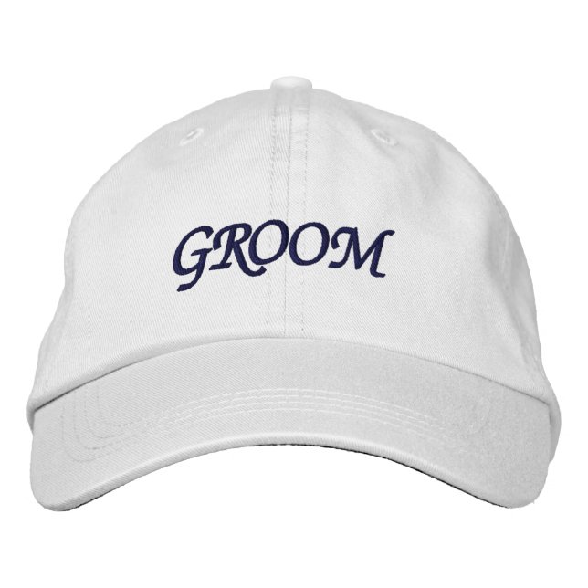 Ich bin der Groom-angepasste Hut (Vorderseite)