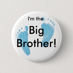 Ich bin der große Bruder Button