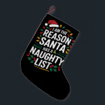 Ich bin der Grund, warum der Weihnachtsmann eine u Kleiner Weihnachtsstrumpf<br><div class="desc">Ich bin der Grund,  warum der Weihnachtsmann eine unheilvolle Liste lustiger Weihnachten hat</div>