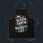 Ich bin der Grund, warum der Weihnachtsmann eine u Schürze<br><div class="desc">Ich bin der Grund, warum der Weihnachtsmann eine unheilvolle Liste lustiger Weihnachten hat</div>