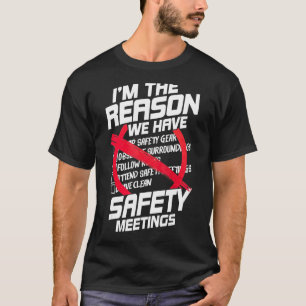 Ich bin der Grund, warum wir Jokes Sarca aus Siche T-Shirt