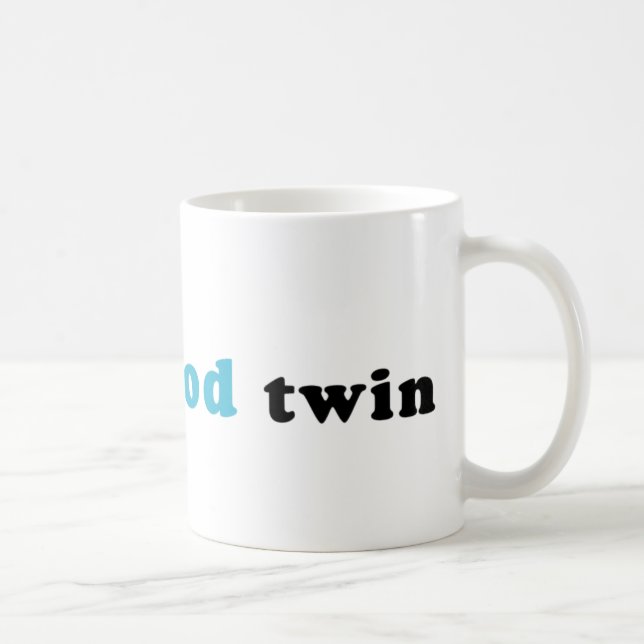 Ich bin der gute Zwilling Kaffeetasse (Rechts)