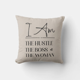 Ich bin der Hase, der Boss, die Frau lustig Kissen