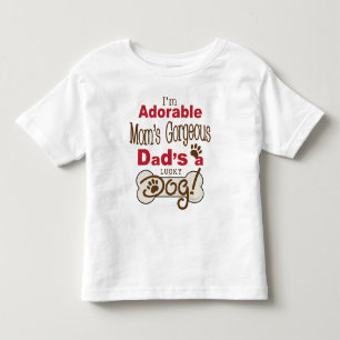 Ich bin der herrliche Vater der entzückenden Mama Kleinkind T-shirt