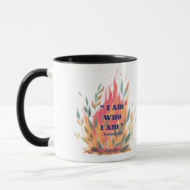 ICH BIN, DER ICH BIN | Exodus 3:14 Christlich Tasse (Links)