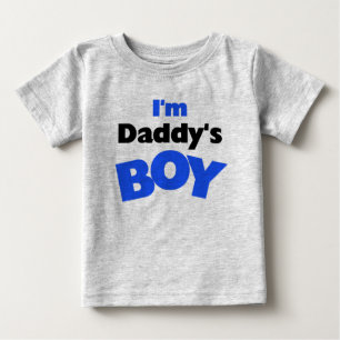 Ich bin der Junge des Vatis Baby T-shirt