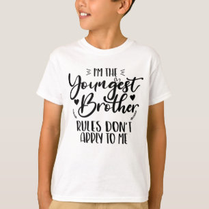 Ich bin der jüngste Bruder, Regeln gelten nicht fü T-Shirt