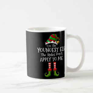 Ich bin der jüngste Elf Regeln gelten nicht für mi Kaffeetasse
