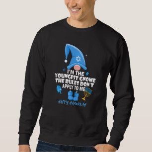 Ich bin der Jüngste geworden, der die Regeln, die Sweatshirt