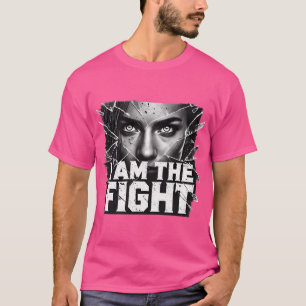 Ich bin der Kampf Frauen Mixed Martial Arts Inspir T-Shirt