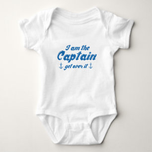 Ich bin der Kapitän, der darüber hinwegkommt Baby Strampler
