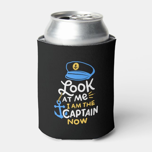Ich bin der Kapitän, der jetzt Captain Gift bootet Dosenkühler (Kanne Vorderseite)