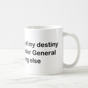 Ich bin der Kapitän meines Schicksals Kaffeetasse