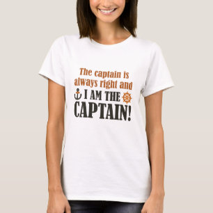 Ich bin der Kapitän T-Shirt