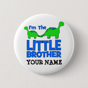 Ich bin der KLEINE BRUDER! Kundenspezifisches Button