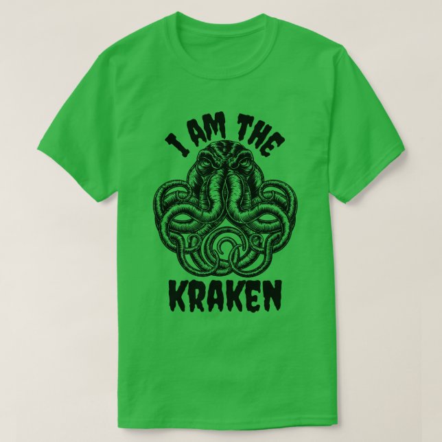 Ich bin der kraken 2 T-Shirt (Design vorne)