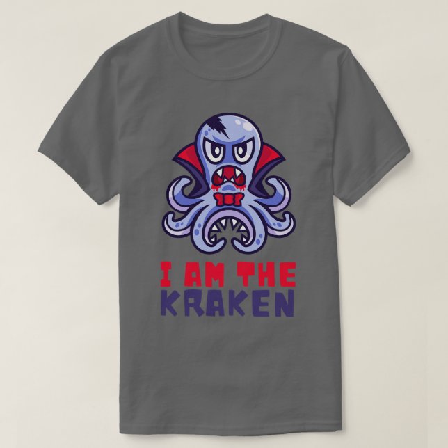 Ich bin der kraken 4 T-Shirt (Design vorne)