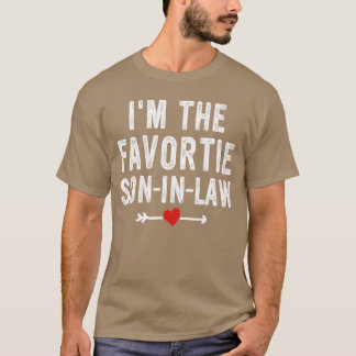 Ich bin der Lieblings-Schwiegersohn Männer Eltern  T-Shirt