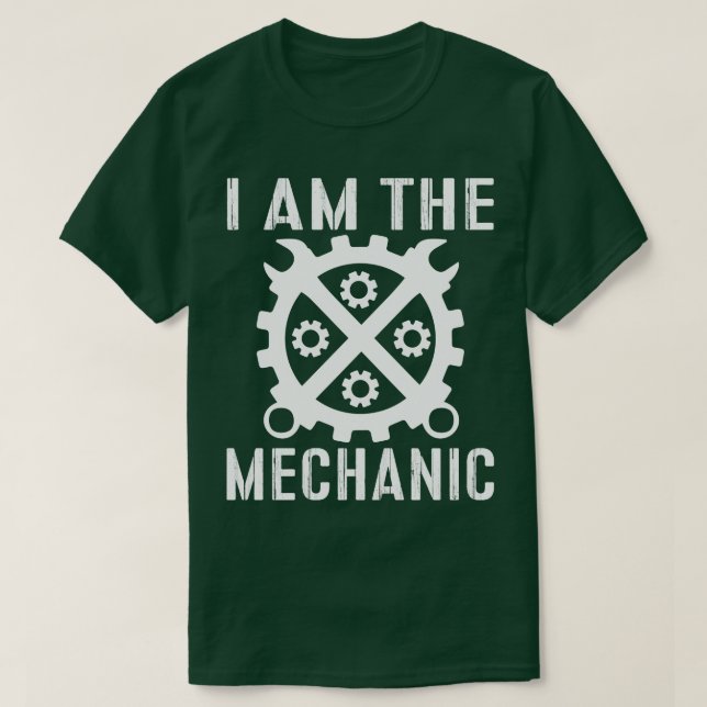 Ich bin der Mechaniker T-Shirt (Design vorne)