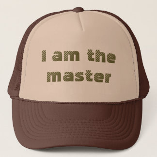 Ich bin der Meister Truckerkappe