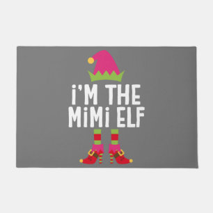 Ich bin der Mimi Elf, der Weihnachtskostüm gleicht Fußmatte