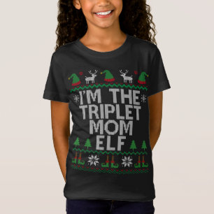 Ich bin der müde Vater Elf Funny Familie, der Chri T-Shirt