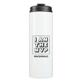 ICH BIN DER MVP Motivierend Thermosbecher