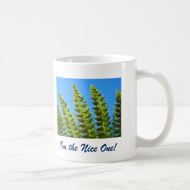 Ich bin der Nice One! Coffee Cup Tasse Geschenke F (Rechts)