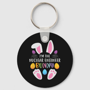 Ich bin der Nukleare Ingenieur Bunny Funny Funny O Schlüsselanhänger