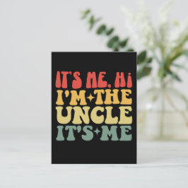 Ich bin der Onkel, ich bin der lustige Onkel Postkarte