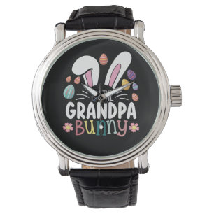 Ich bin der Opa Bunny Ostern Familienübereinstimmu Armbanduhr