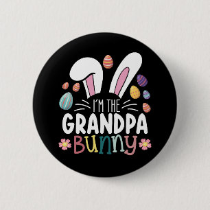 Ich bin der Opa Bunny Ostern Familienübereinstimmu Button