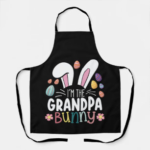 Ich bin der Opa Bunny Ostern Familienübereinstimmu Schürze