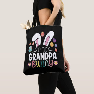 Ich bin der Opa Bunny Ostern Familienübereinstimmu Tasche