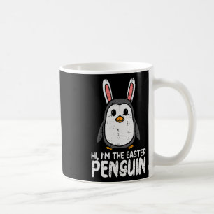 Ich bin der Oster-Pinguin Süße Hasenohren Frauen J Kaffeetasse