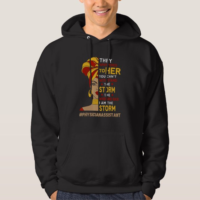 Ich bin der Physiker-Assistent Afrikas Hoodie (Vorderseite)