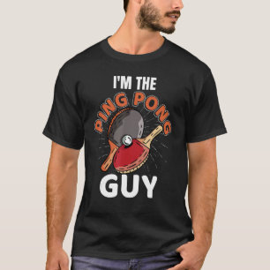 Ich bin der Ping Pong Typ Vater Tischtennis Men Pi T-Shirt